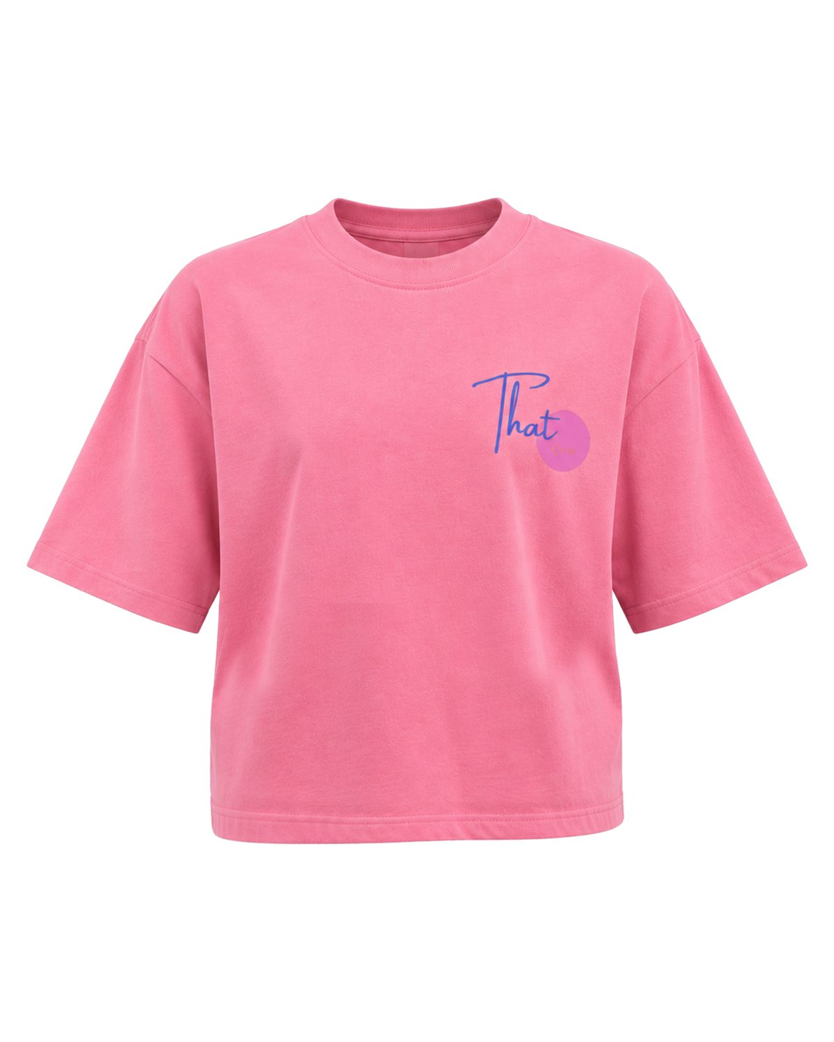 Bloom Tee front, 'That' chest logo
