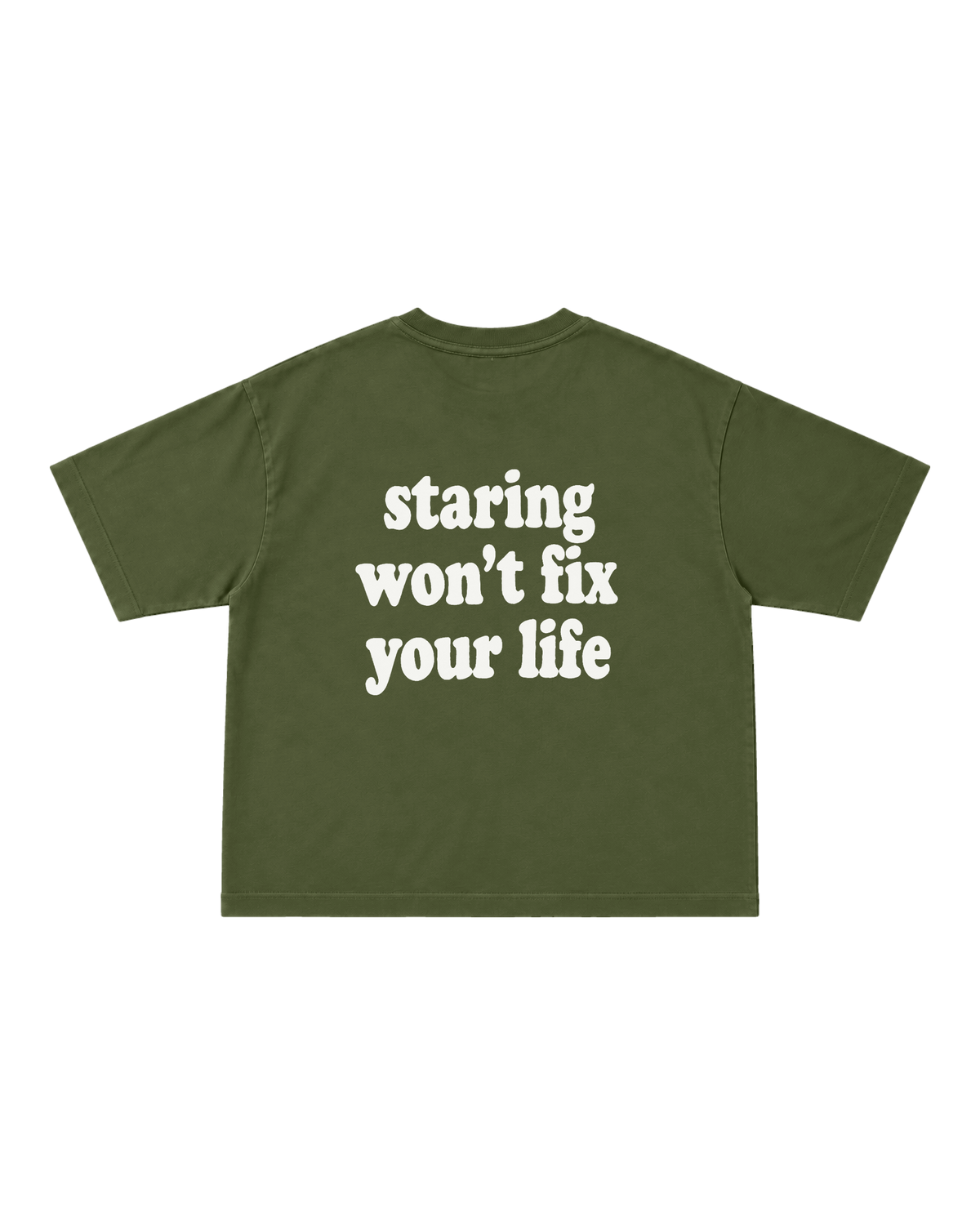 Field Tee flat lay, back
