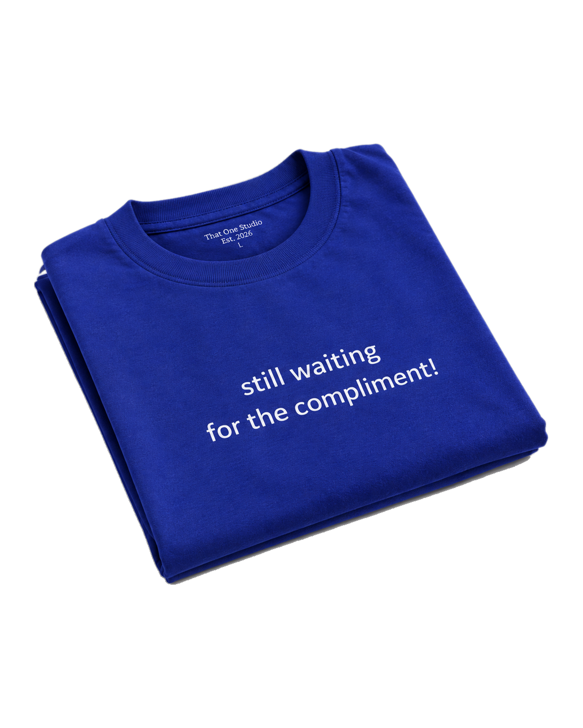 Ink Studio Tee, folded flat-lay
