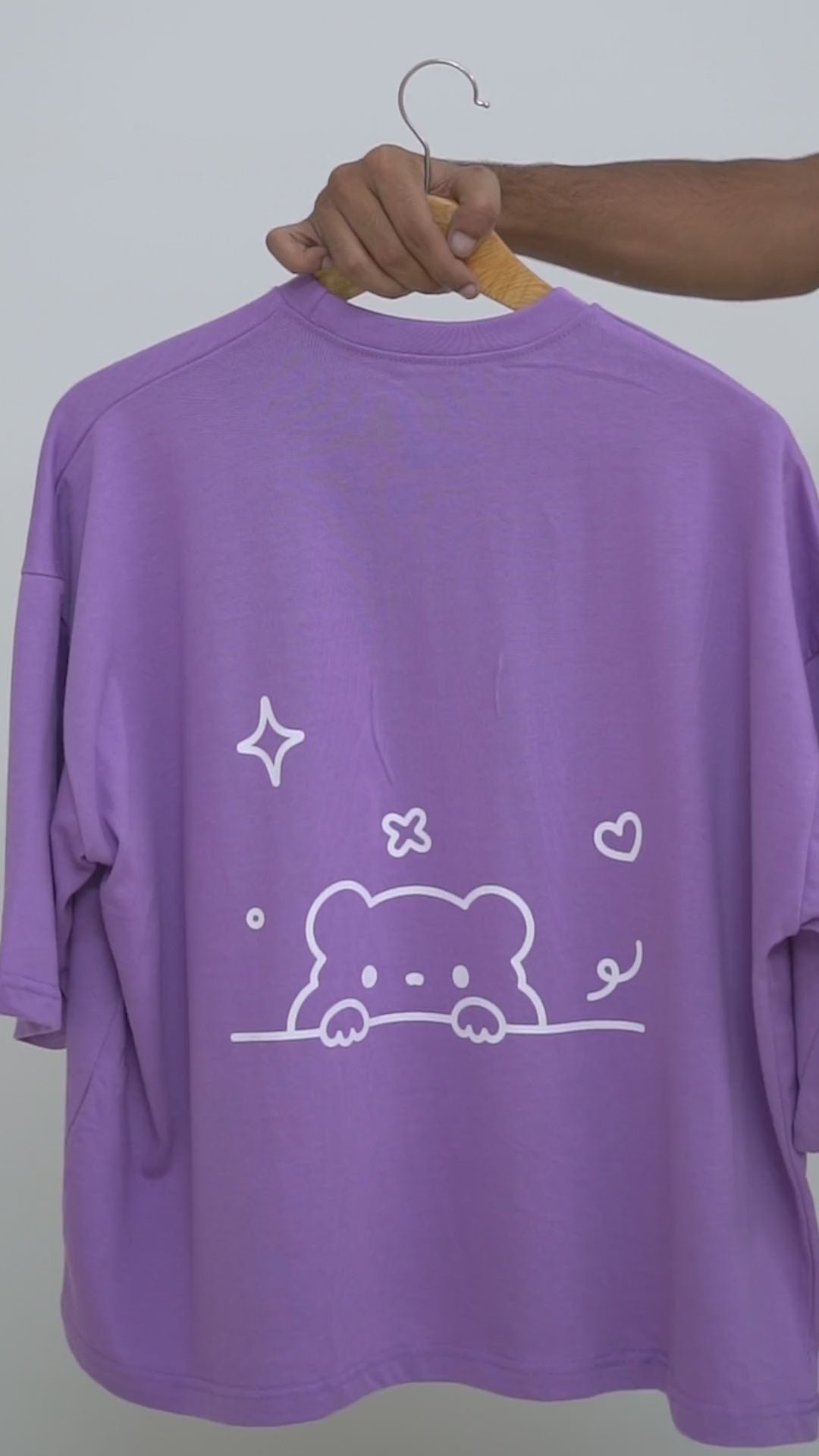 Haze Tee, 360° hanger view
