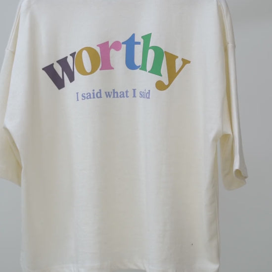 Ghost Drop Tee, 360° hanger view
