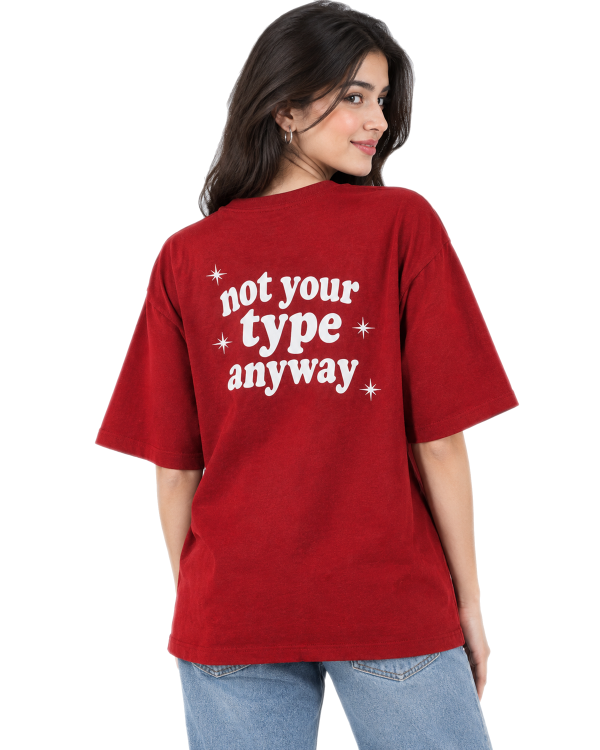 Rouge Drop Tee, worn, back