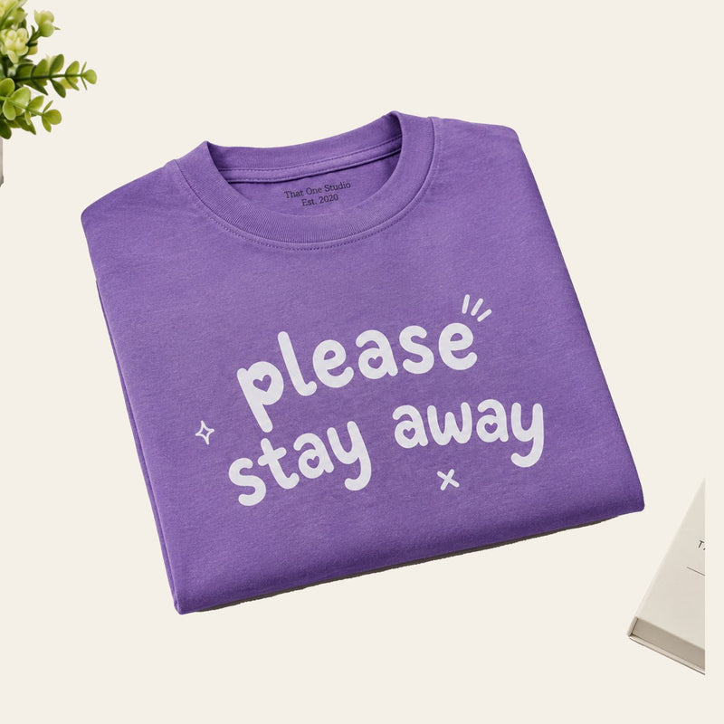 That One Studio, folded tee flat lay