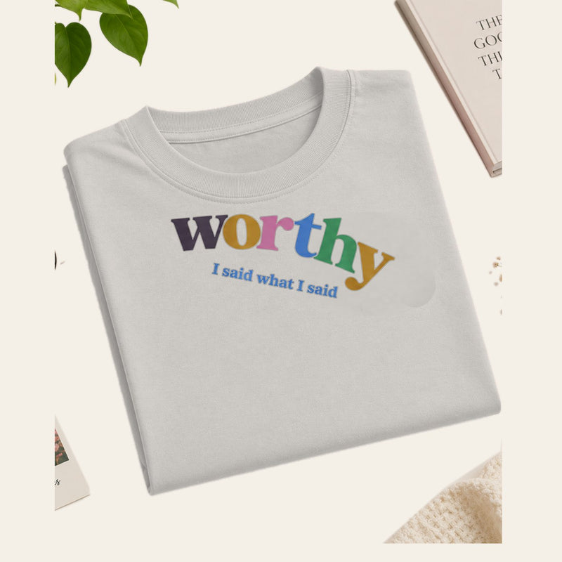 That One Studio, folded tee flat lay